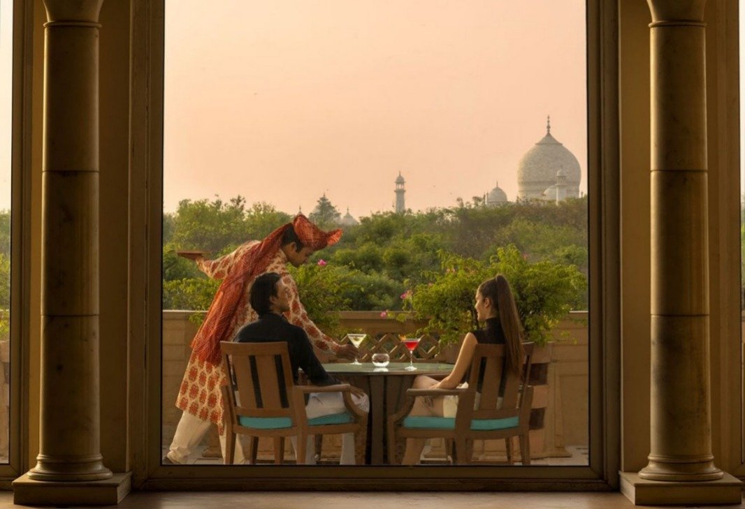 Secluded landscape for private journeys